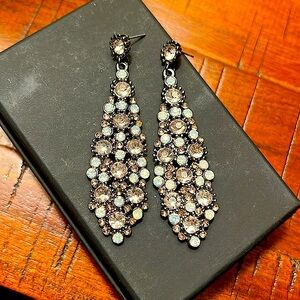 Simply Vera Vera Wang drop crystal earrings